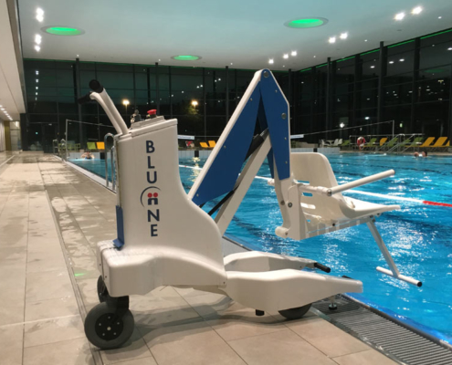 Lifts for disabled pool